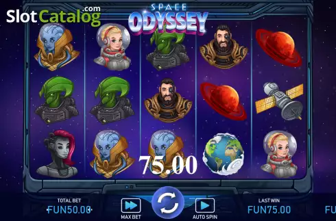 Скрин4. Space Odyssey слот