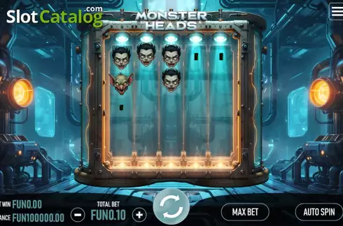 Скрин2. Monster Heads слот