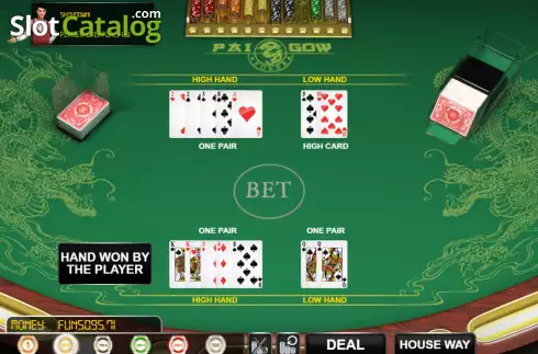 Скрин8. Pai Gow Poker (Urgent Games) слот