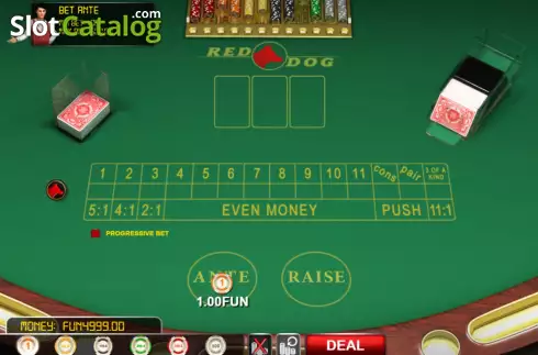 Скрин3. Red Dog Poker слот