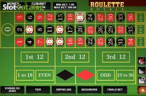 Скрин3. European Roulette (Urgent Games) слот
