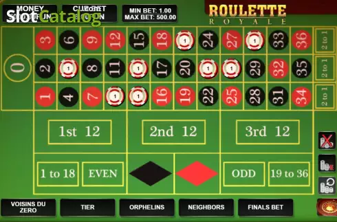 Скрин4. European Roulette (Urgent Games) слот