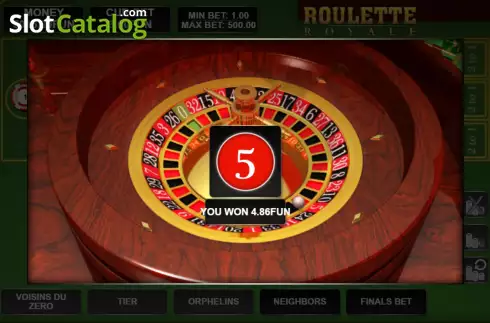 Скрин7. European Roulette (Urgent Games) слот