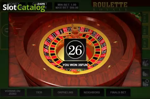 Скрин8. European Roulette (Urgent Games) слот
