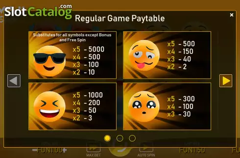 Скрин9. Emoji Slots слот
