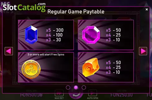 Скрин9. Gem Stones (Urgent Games) слот