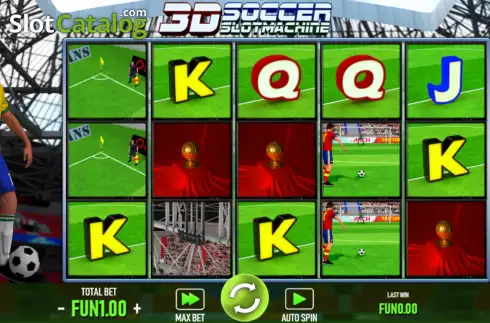 Скрин2. 3D Soccer слот