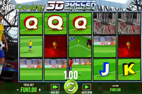 Скрин4. 3D Soccer слот