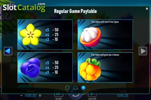 Скрин8. Fruit Slots (Urgent Games) слот