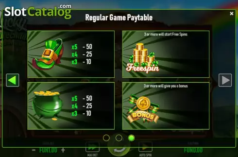 Скрин8. Lucky Leprechaun (Urgent Games) слот
