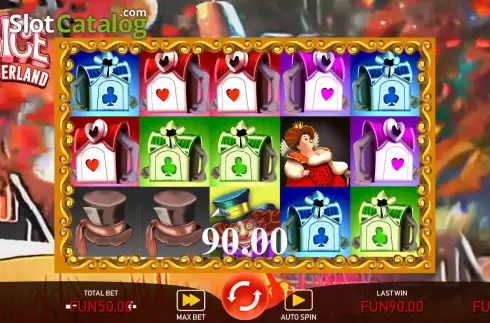 Скрин4. Alice In Wonderland (Urgent Games) слот