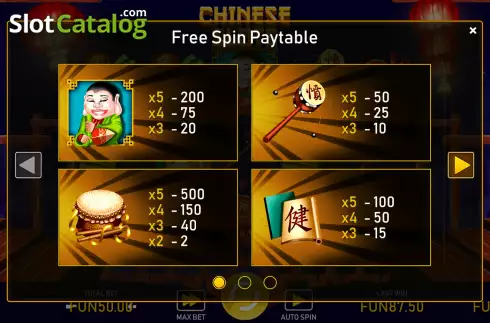 Скрин5. Chinese Slots слот