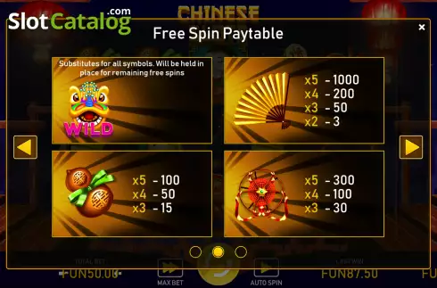 Скрин6. Chinese Slots слот