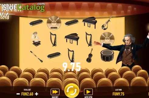 Скрин3. Beethoven Slots слот