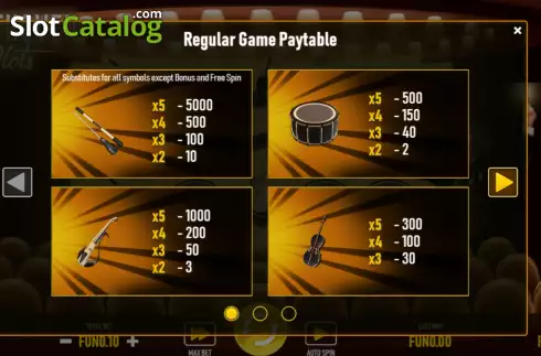 Скрин6. Beethoven Slots слот