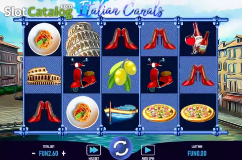 Скрин2. Italian Canals слот