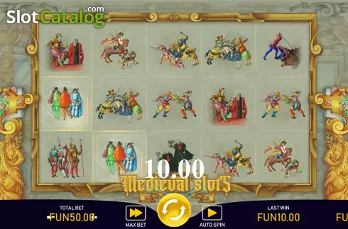 Скрин4. Medieval Slots слот