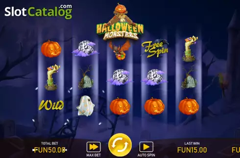 Скрин4. Halloween Monsters слот
