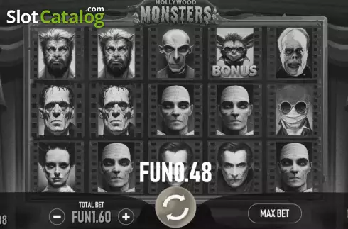 Скрин3. Hollywood Monsters слот