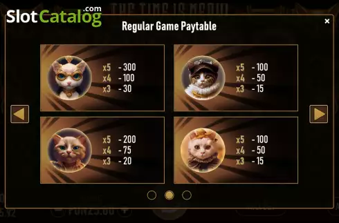 Скрин9. The Time is Meow слот