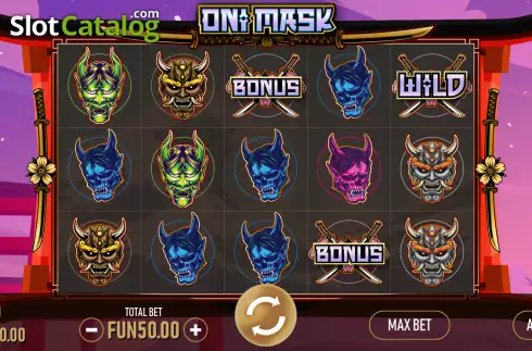 Скрин2. Oni Mask слот