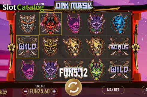 Скрин4. Oni Mask слот