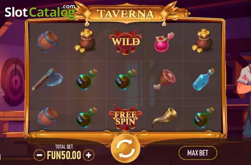 Скрин2. Taverna (Urgent Games) слот