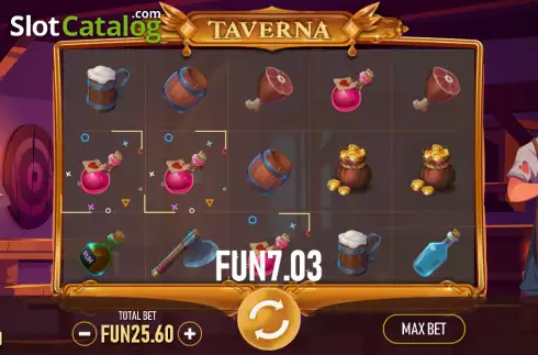 Скрин3. Taverna (Urgent Games) слот