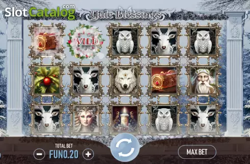 Скрин4. Yule Blessings слот