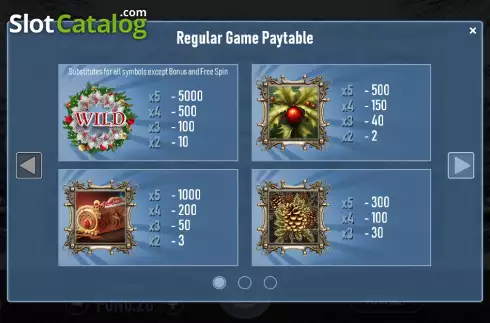 Скрин8. Yule Blessings слот
