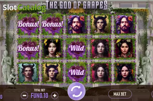 Скрин2. The God of the Grapes слот
