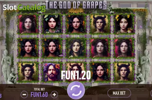 Скрин3. The God of the Grapes слот
