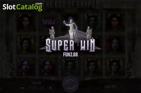 Скрин4. The God of the Grapes слот