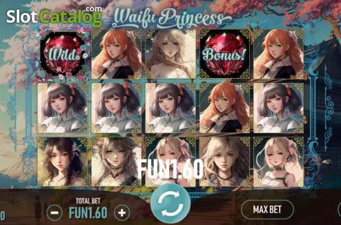 Скрин3. Waifu Princess слот