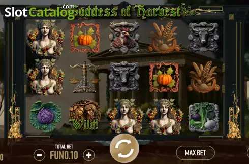 Скрин2. Goddess of Harvest слот