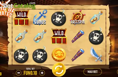 Скрин2. Gang Of Pirates слот