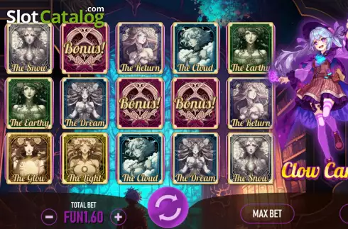 Скрин2. Clow Cards слот