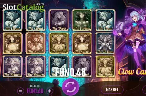 Скрин3. Clow Cards слот