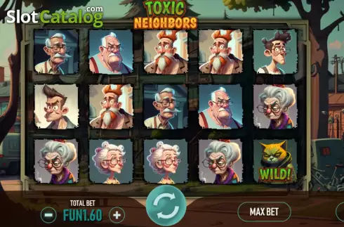 Скрин2. Toxic Neighbors слот