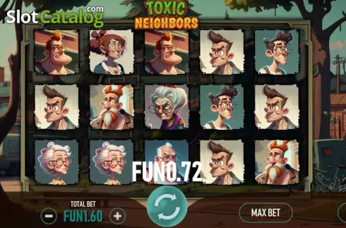 Скрин3. Toxic Neighbors слот
