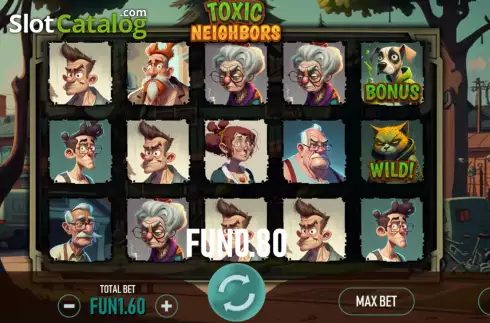 Скрин4. Toxic Neighbors слот