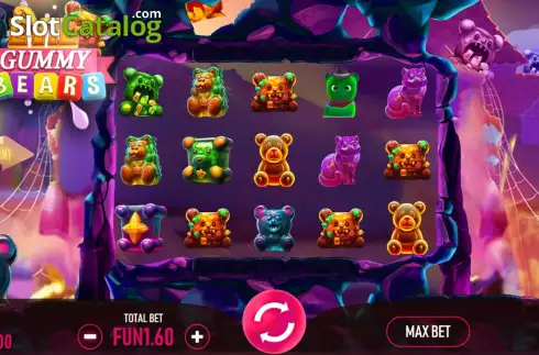 Скрин2. Evil Gummy Bears слот