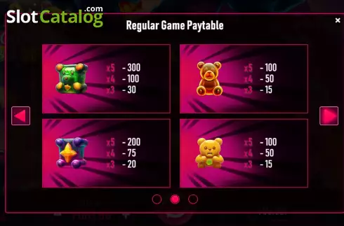 Скрин7. Evil Gummy Bears слот