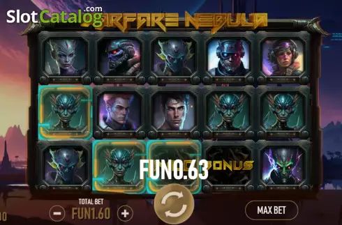 Скрин3. Warfare Nebula слот
