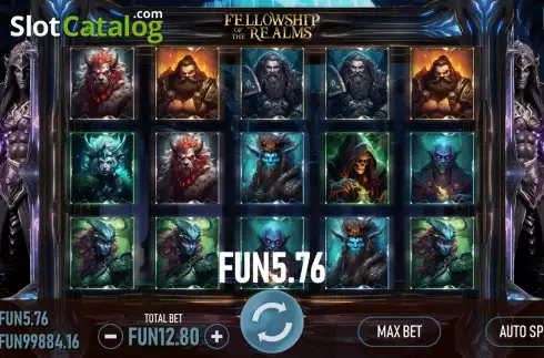 Скрин4. Fellowship of the Realms слот