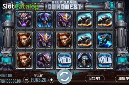 Скрин2. Deep Space Conquest слот