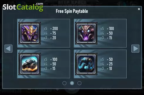 Скрин6. Deep Space Conquest слот