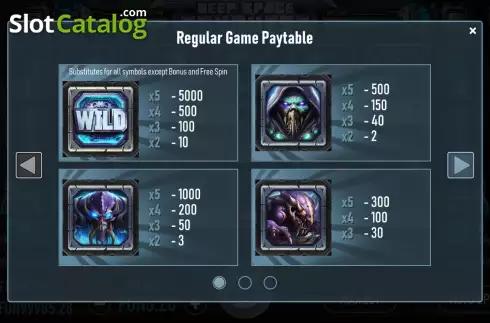 Скрин8. Deep Space Conquest слот