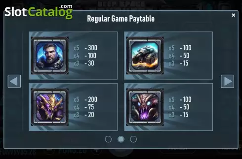 Скрин9. Deep Space Conquest слот