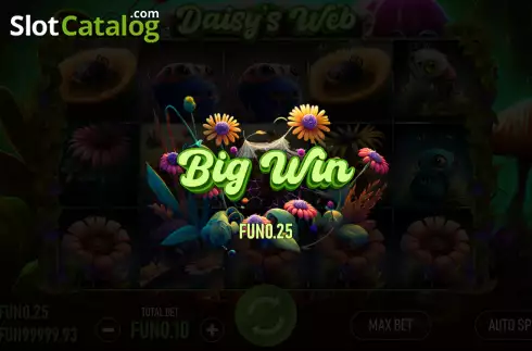 Скрин4. Daisy's Web слот